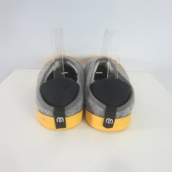 Mahabis Curve Womens 8.5 - 9 Gray Yellow Wool Slip On Shoe Slippers EU 40 - Picture 5 of 9